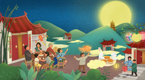 中秋節(jié)的說說，關(guān)于中秋節(jié)的句子